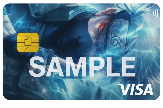 Electro Ninja Credit Card Sticker