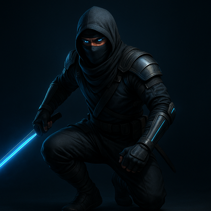 ninja spectrum - holographic ninja art pack