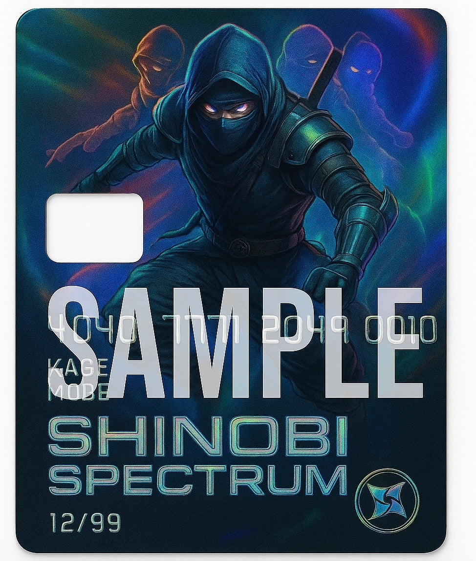 ninja spectrum - holographic ninja art pack