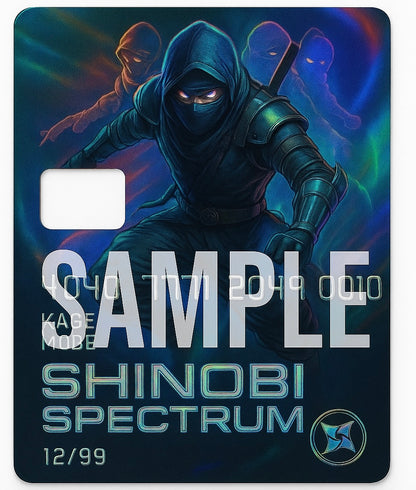 ninja spectrum - holographic ninja art pack